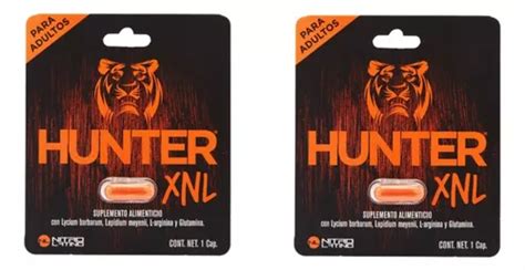 Hunter XNL 500 mg. Suplemento Alimenticio .